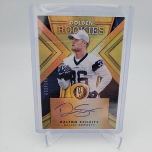 2018 Panini Gold Standard Dalton Schultz Golden Rookies Auto /149 RC #GR-DS